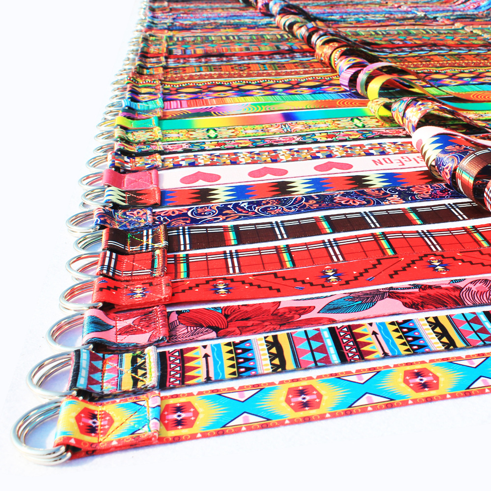 Spot digital printing color pattern yoga stretch belt tension belt resistance stretch belt stretch belt beautiful figure training