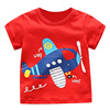 Summer children's short sleeve T-shirt, breathable jacket for boys, loose fit, absorbs sweat and smell