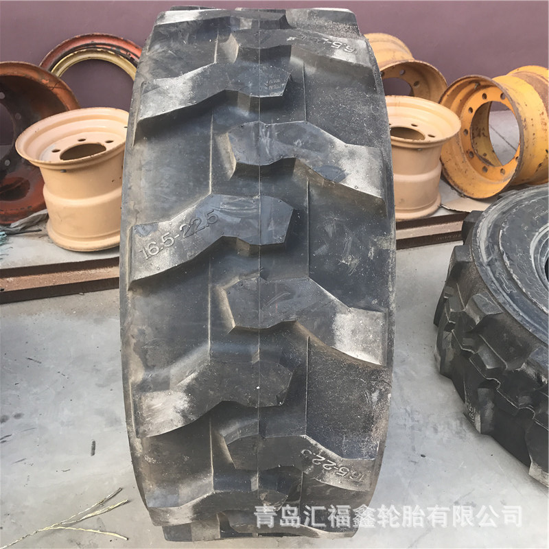 出口/批发HFX轮胎16.5-22.5 等高机轮胎聚氨酯填充轮胎真空胎