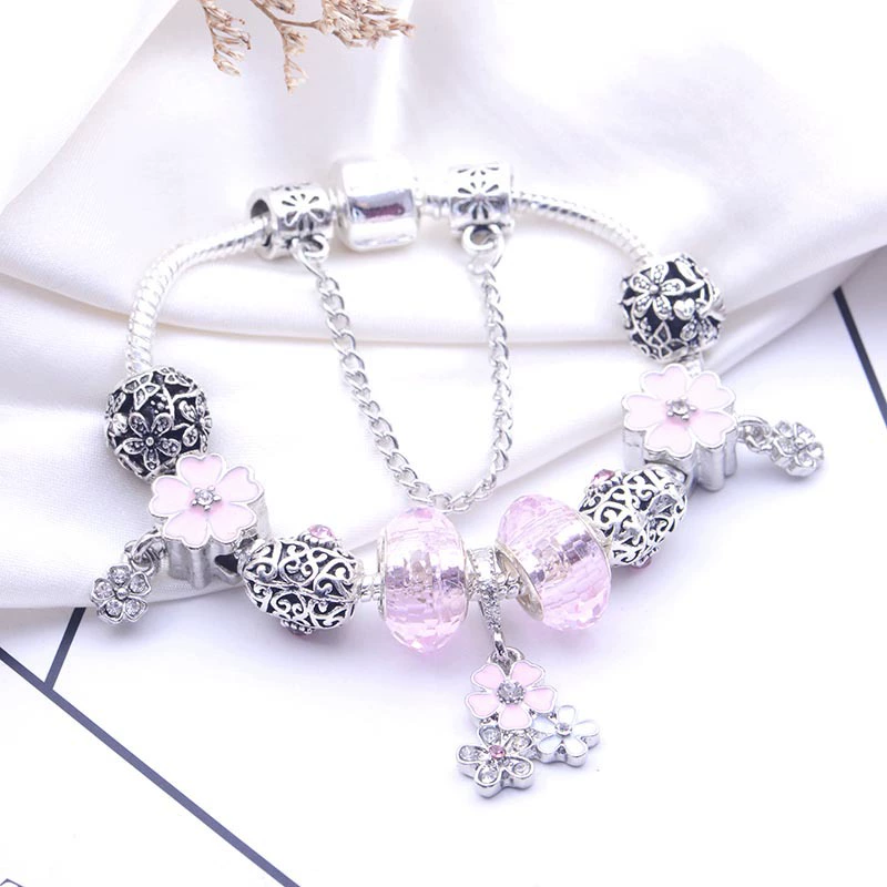 Скоростная продажа Tong горячая продажа новая подвеска Charm ручная декорация DIY режущая поверхность кристаллическая волна точка капля бусина браслет орхидея цветение