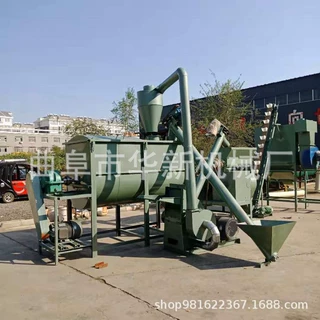 供应大型卧式饲料搅拌机 内蒙养殖草料混合罐 干湿牧草混合搅拌机