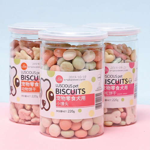 Canned Luce Biscuits Wholesale Calcium Supplementary Steamed Buns Teddy Small Dog Food Dog Training Reward Pet Snacks