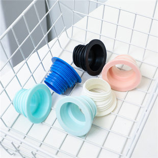 Kitchen pipelines, non -deodorant silicone sealing ring washing machine pool down sewer drainage pipes, leak seal plug