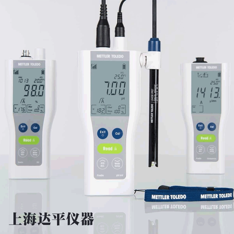 Оригинальные товары Mettler F2-Standard портативный pH-метр F3 Измеритель проводимости F4 Измеритель Растворенного Кислорода FiveGo