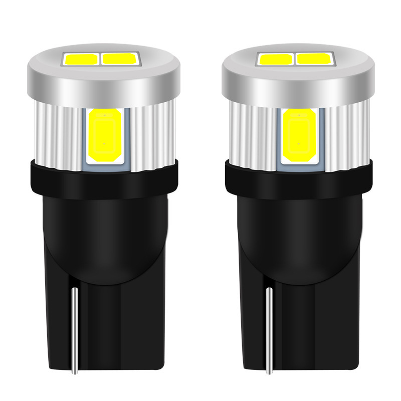Amazon nueva luz de ancho T10 luz de la matrícula del coche 5730 6smd llevó la luz del lado del camión pequeña bombilla