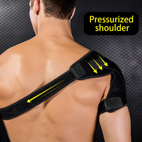 Direct Manufacturer Sales Adjustable Shoulder Strap Sports Shoulder Protection Single Shoulder Strain Band Shoulder Cross-border