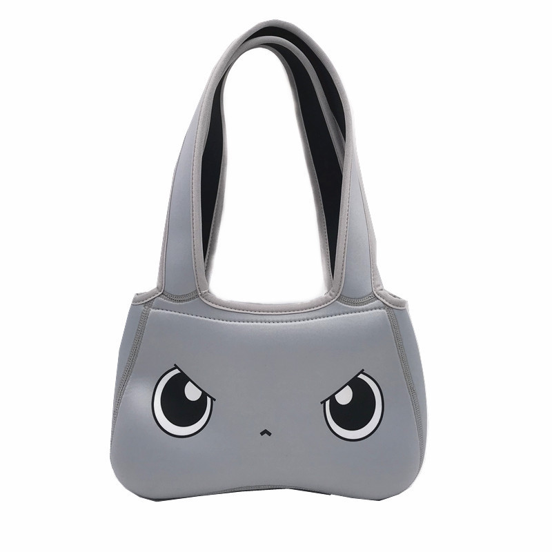Factory production wholesale to map/make diving material cartoon cute ladies handbag Factory production wholesale to map/make diving material cartoon cute ladies handbag