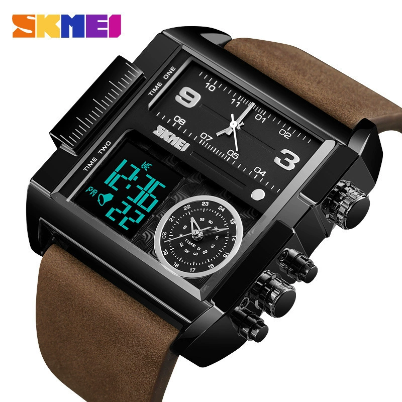 Men's square dial, universal waterproof digital watch, (Cross-border trading)