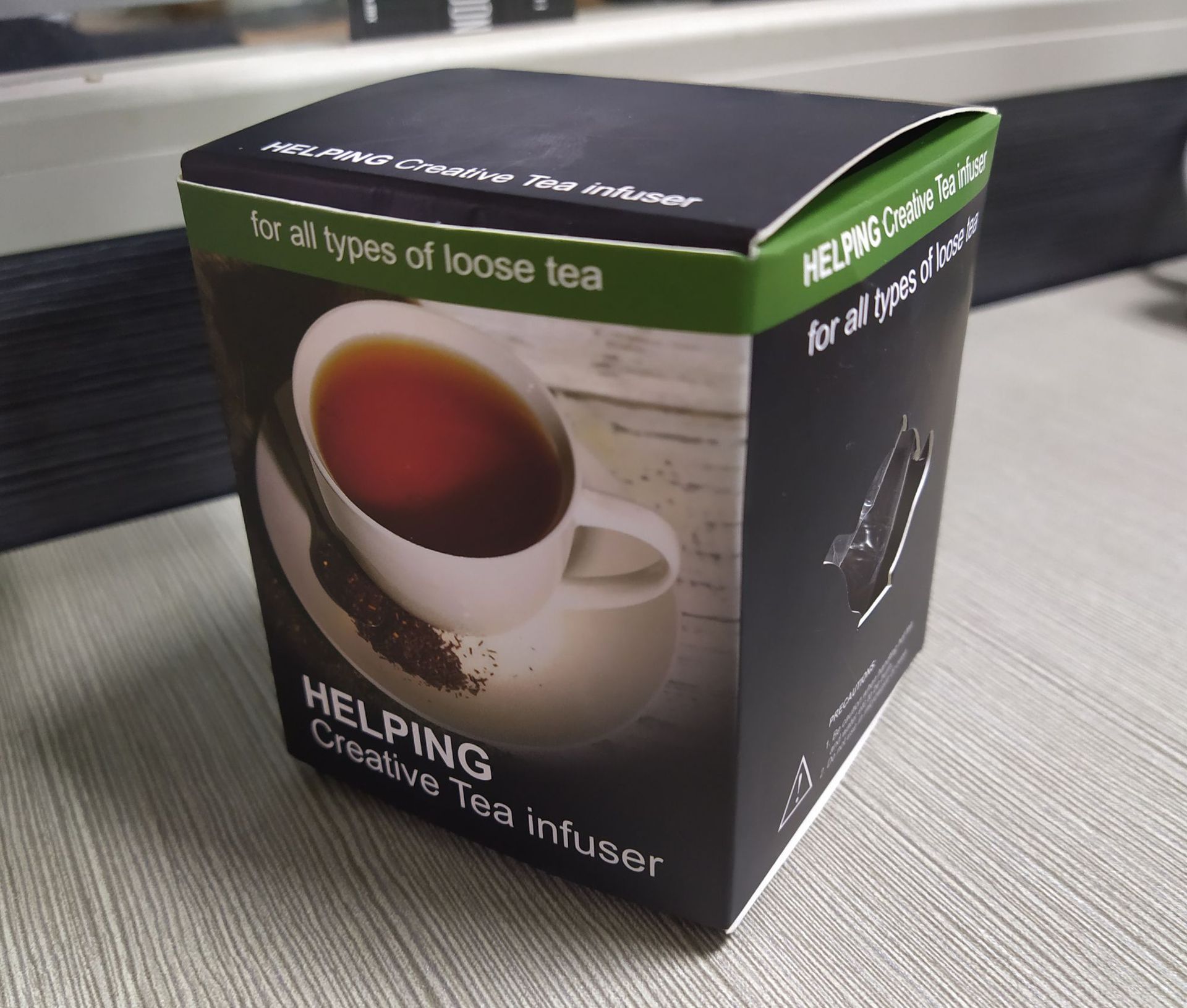 Suministro directo de fábrica fabricante de té 304 colador de té de acero inoxidable simple plegable juego de té binaural accesorios gran cantidad en stock