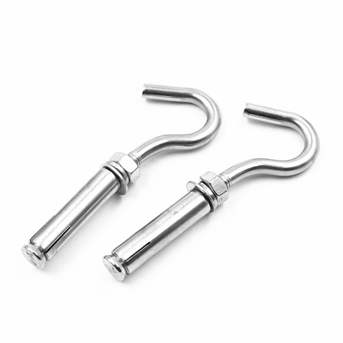 304 stainless steel lifting ring expansion screw swing expansion hook mesh manhole mesh hook small mouth expansion screw wholesale