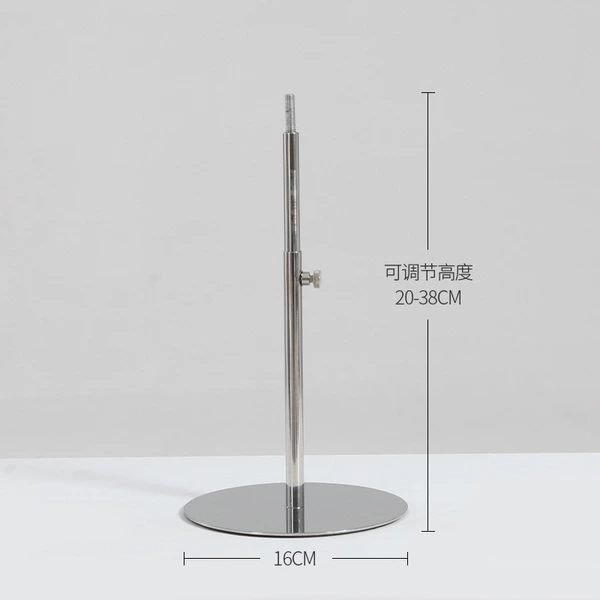 Silver round header base (alone)