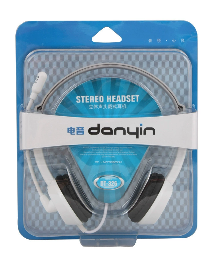 danyin/电音 DT326 наушники с проводом на голову USB порт ноутбук детский студент учебные наушники