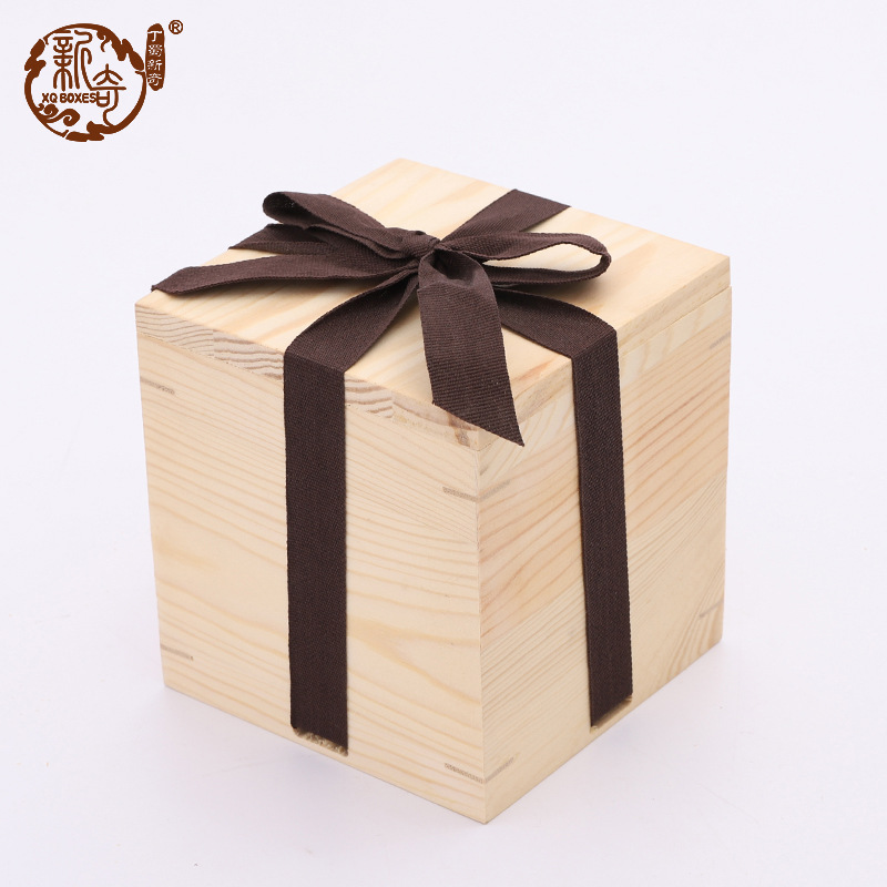 天地盖木盒礼品结厂家批发紫砂礼品木质包装盒项链接