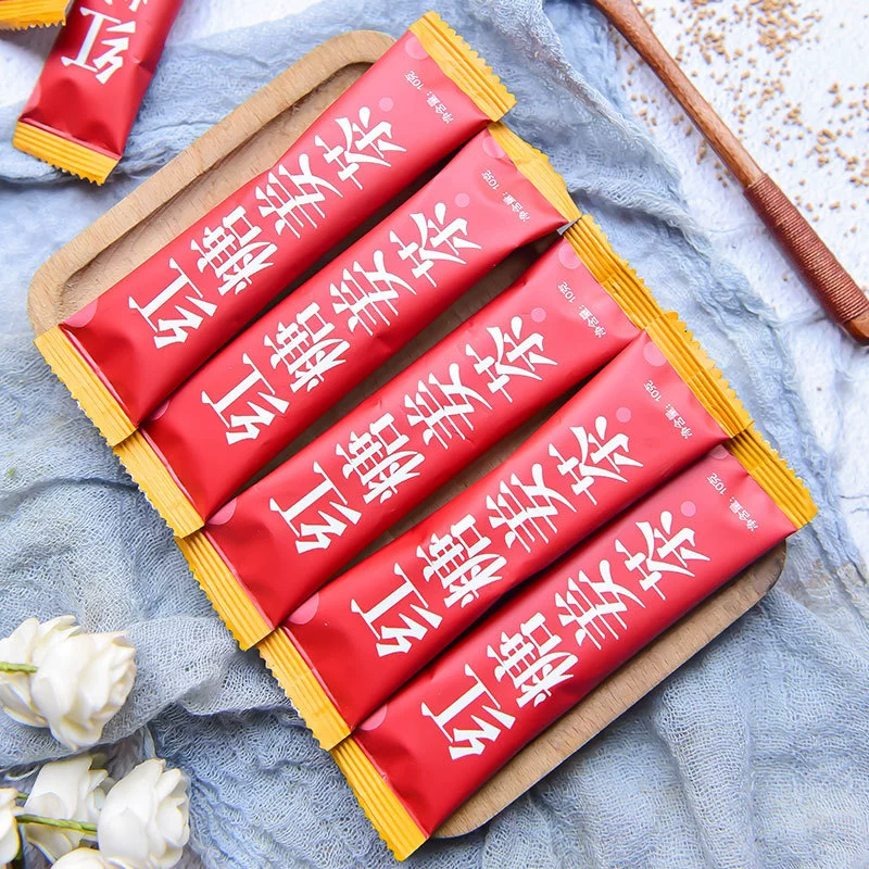Brown sugar ginger tea bar 10g solid drink granules instant ginger jujube ginger juice ginger candy