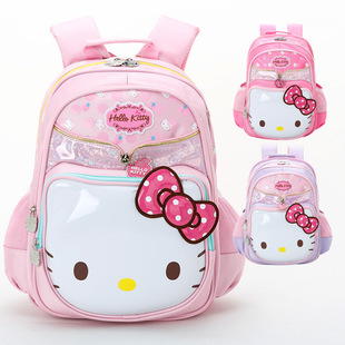 Hello Kitty小学生1-3-5年级女生护脊减负书包幼儿园女童潮卡通包-阿里巴巴