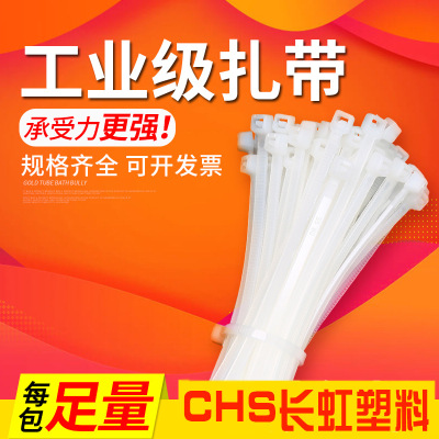 CHS长虹塑料自锁尼龙扎带4*200塑料电线绑扎带4200批发固定卡扣带