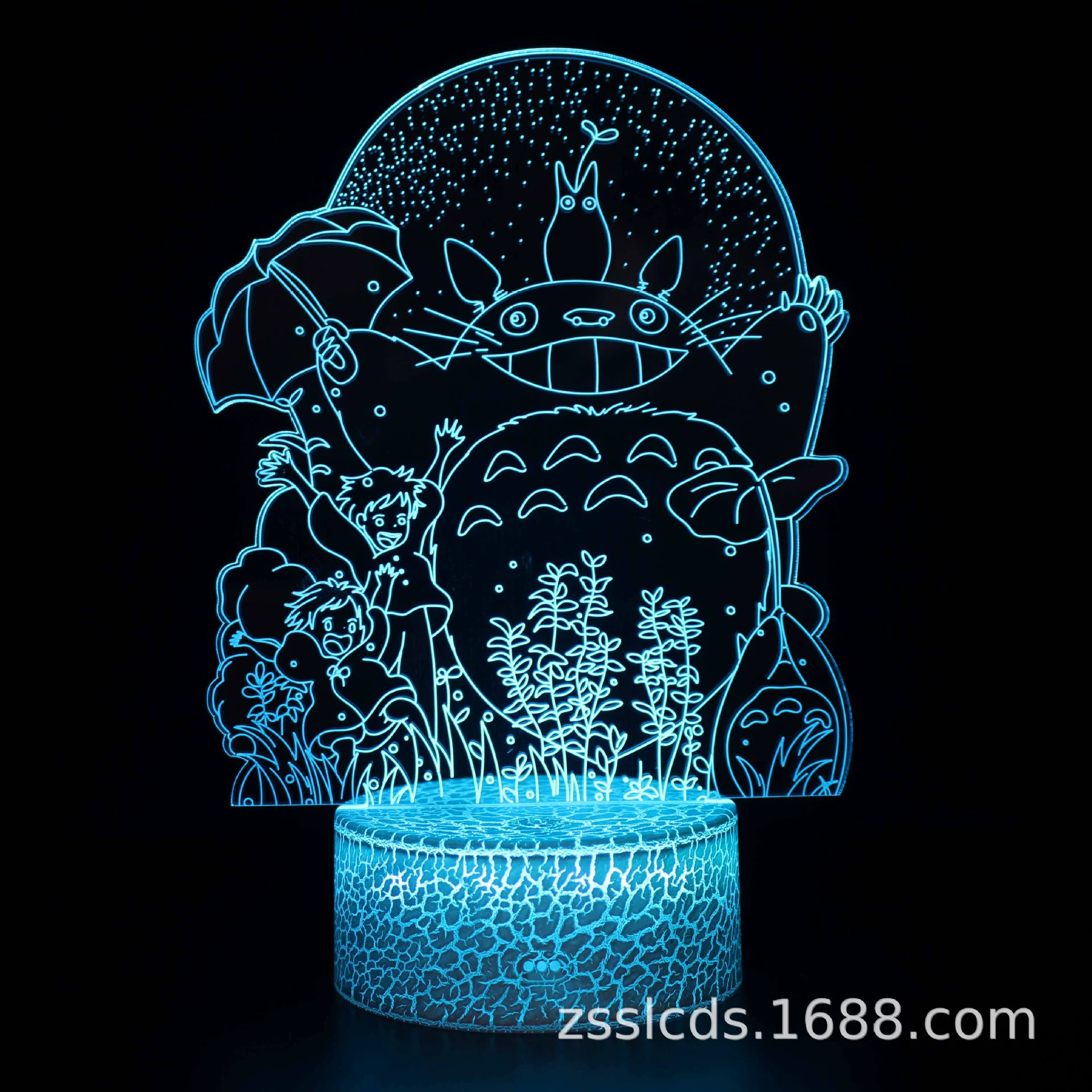 Н night light, (Cross-border trading), Sailor Moon, 3D, creative gift