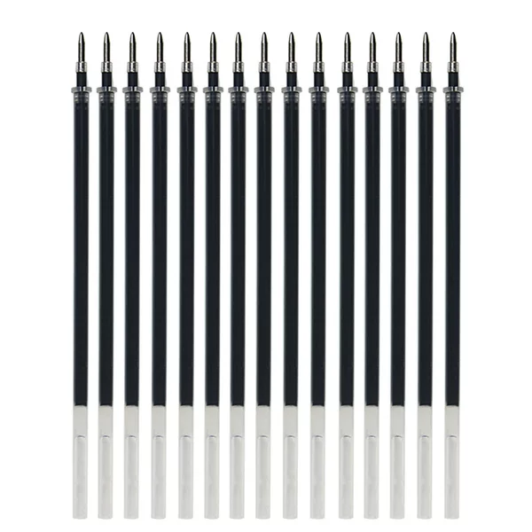 Manufacturer Supplies Gel Pen Refill 0.5mm Full Needle Tube Carbon Refill Bullet Head Office Exam Universal Replacement Refill