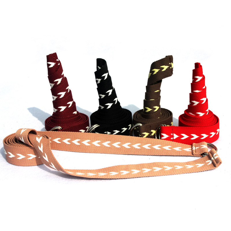 New factory direct cotton lifting fancy thickened texture yoga belt stretch belt stretch belt