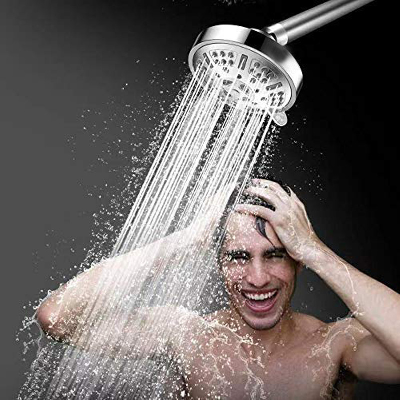 El Comercio exterior americano 4 pulgadas ocultó la cabeza de ducha superior sobrealimentada ahorro de agua del hotel del proyecto de la cabeza de ducha de la función 9