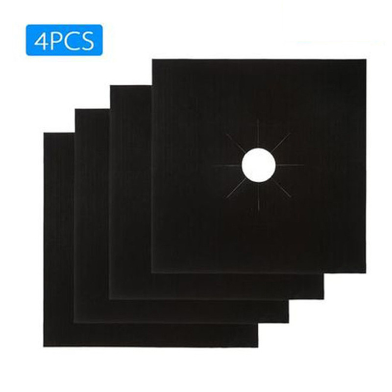 Protector cuadrado para estufa de gas teflón lavable 0.2mm