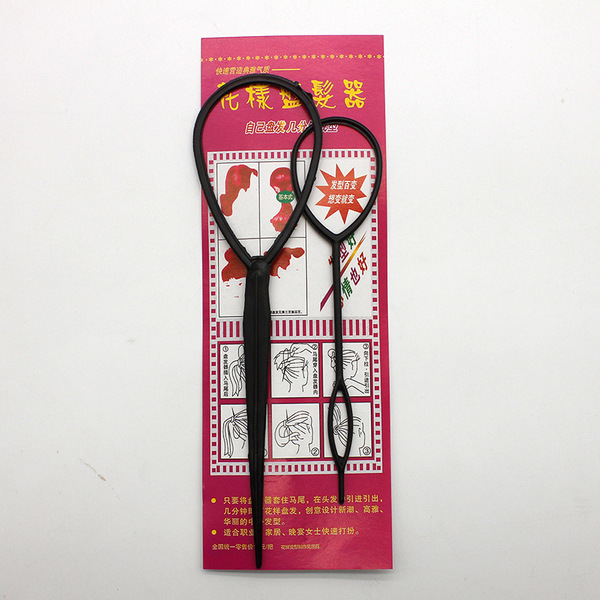 Hair hairpot Point Portable pattern pull -up needle magic wearing a…