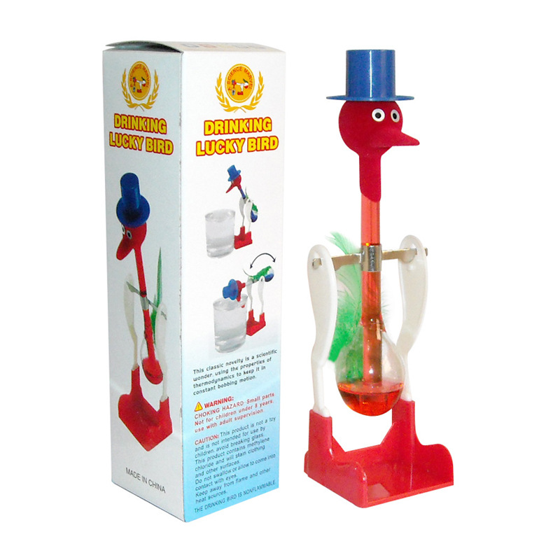 Exportación de comercio exterior deseo AliExpress regalo educativo de alta tecnología creativa Yongdong pájaro bebedor pájaro creativo bebedor
