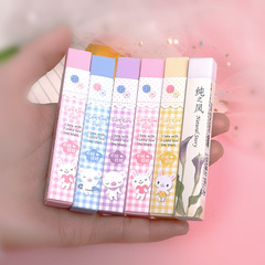 愛好糖果色長條橡皮擦 1258卡通可愛小巧便捷柔軟舒適橡皮批發