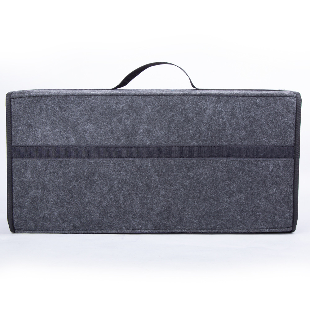 Bolsa organizadora de almacenamiento de coche Kit de maletero de coche transfronterizo Bolsa de almacenamiento plegable de tela de fieltro maletero de coche