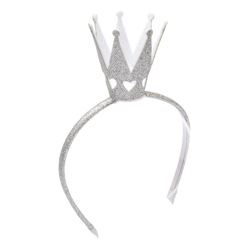 Под-crown ободок для волос 50907 полый любящий фестиваль ободок с блестящей пылью Gulit детский ободок
