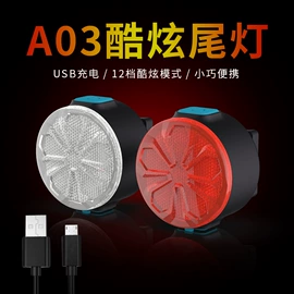 自行车灯;手电筒;充电电池