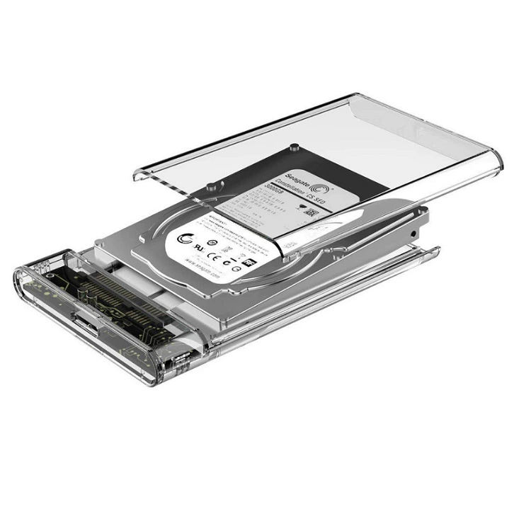 USB3.0 transparent mobile hard disk box 2.5-inch notebook box SATA serial port solid state SSD