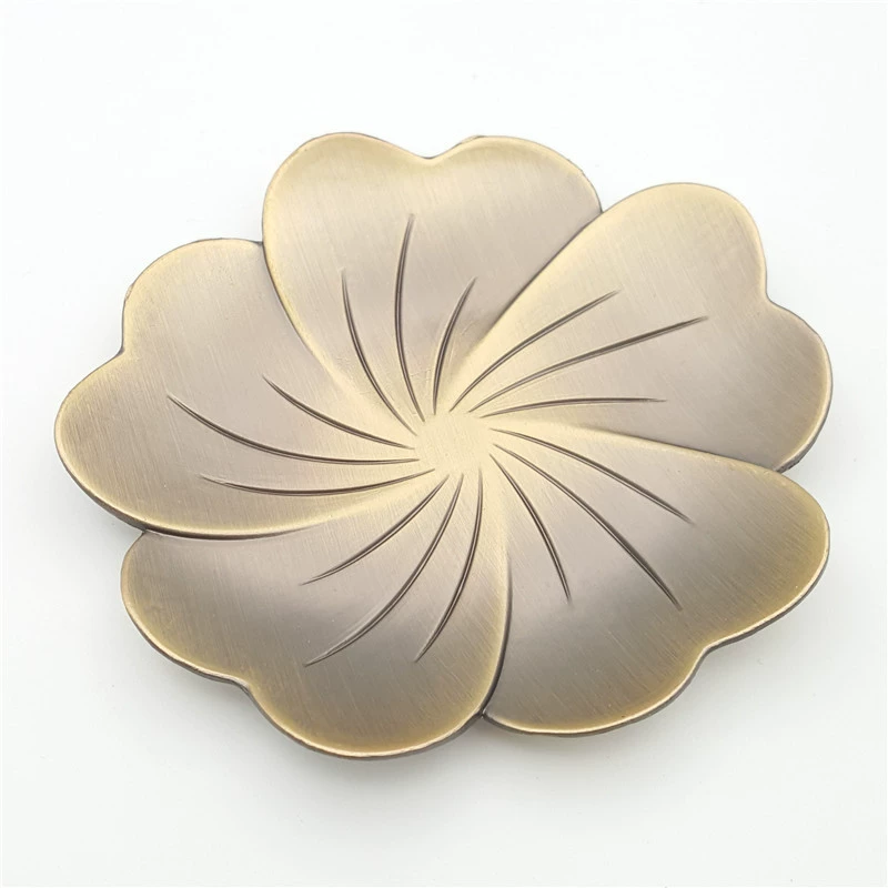 Креативный сплав ароматная тарелка подставка для аромата цветы цветущие лепестки чайный набор Подушка для чашки подстаканник Большой выгодно