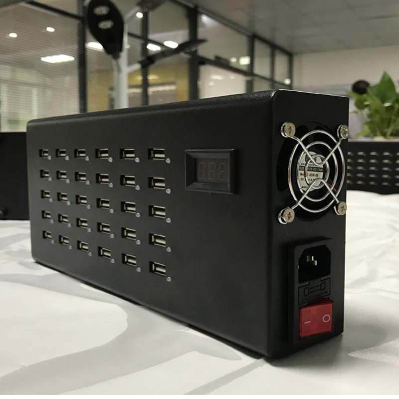 Jiuji Flash Charge Fast Charge Charger Multi-port Mobile Phone Power Adapter Charging Station Studio Fast Charge