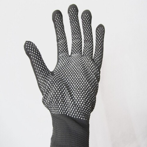 Nylon dispensing gloves dot plastic non-slip driving and riding drivers gardening breathable men and women thin work labor protection gloves