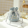 Creative wedding velvet hi sugar bag velvet cloth hi sugar box European -style wedding gift candy box gift bag wholesale