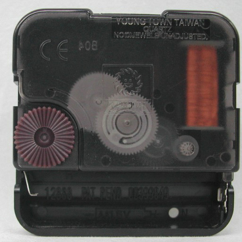 Taiwan Sun brand 12888 movement 17MM jump seconds movement wall clock cross stitch DIY movement accessories Yongzhen movement