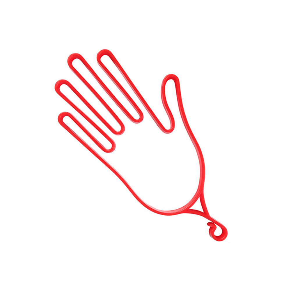 Marco de guante de golf al aire libre marco de soporte de guantes rojos