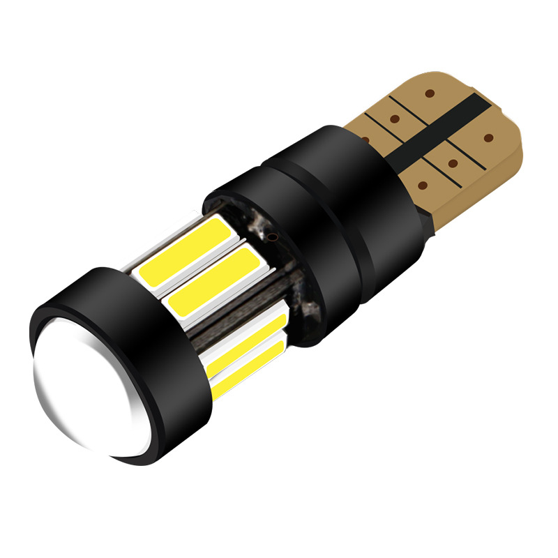 Venta directa de fábrica T10 7020 led COCHE luz ancho w5w modificado constante luz instrumento luz 10smd