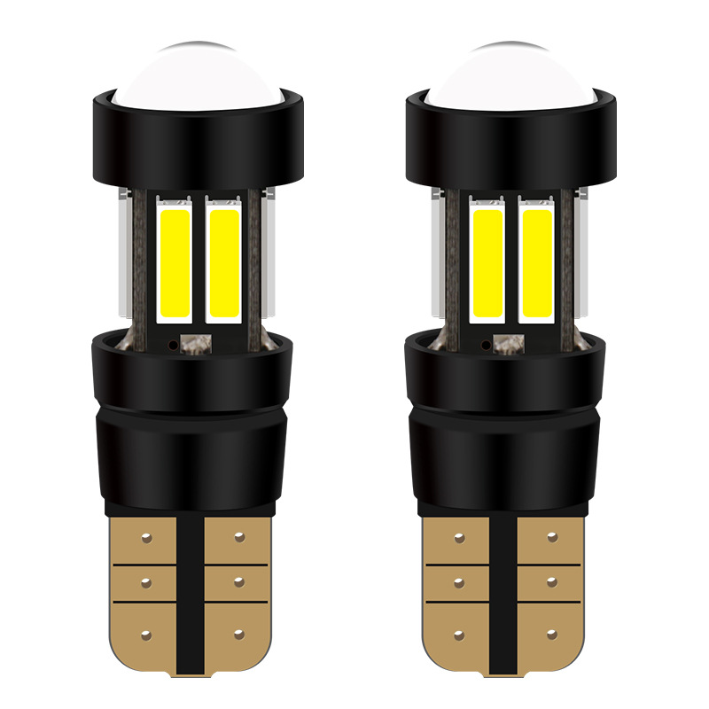 Venta directa de fábrica T10 7020 led COCHE luz ancho w5w modificado constante luz instrumento luz 10smd