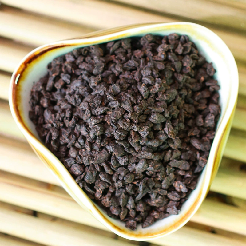 Чай Пуэр из Мэнхая: Сычуаньский чай Пуэр, зрелый, рассыпной, 500 г, с насыщенным ароматом.