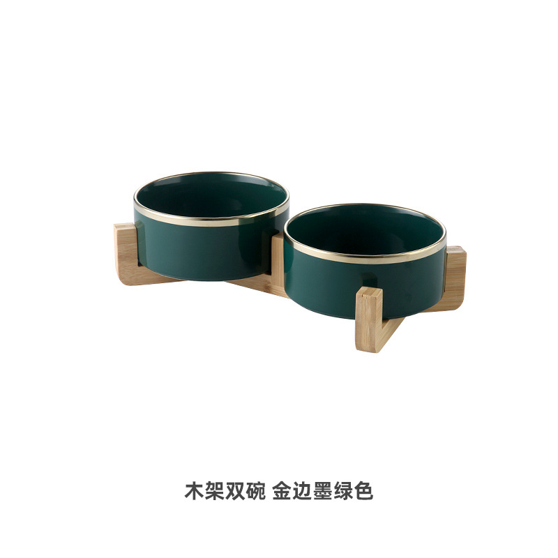 Tazón de cerámica para gatos tazón de comida para gatos tazón de arroz para beber tazón para mascotas tazón de comida para perros tazón de protección vértebra cervical suministros para mascotas