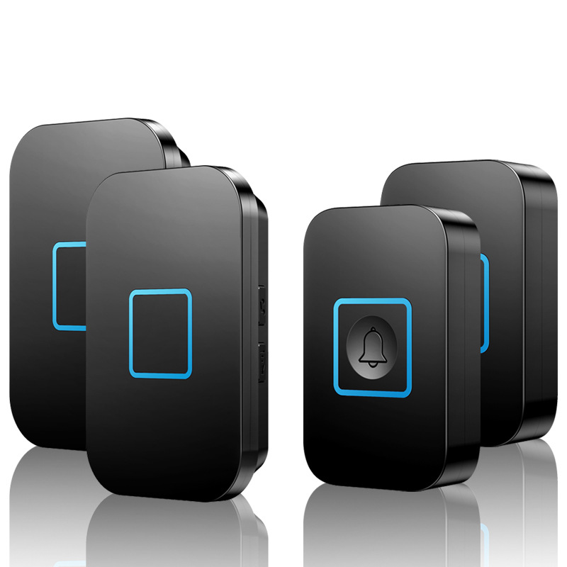 门铃无线家用门玲不用电二拖二遥控电子智能电池病人老人呼叫器