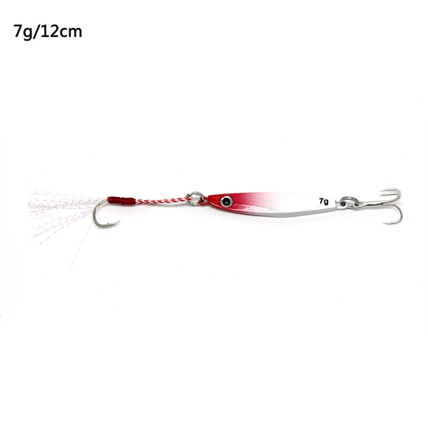 7 grams (10# single hook + 10# blood tank three hooks)