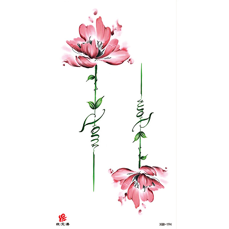 Pegatinas de tatuaje impermeables de brazo completo con símbolos, totems, animales y calaveras, disponibles para venta al por mayor y suministro transfronterizo.