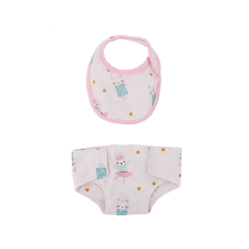 Nuevo Conjunto de Ropa Interior para Muñeca Americana de 18 Pulgadas (43 cm), Ropa Interior para Muñeca Xiafu, Toalla de Saliva, Venta al por Mayor