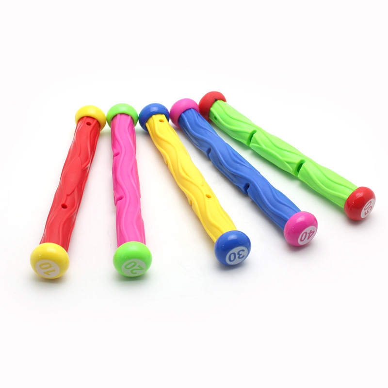 Fábrica transfronteriza suministro de juguetes de buceo niños natación palo de buceo juguetes de agua de verano al por mayor