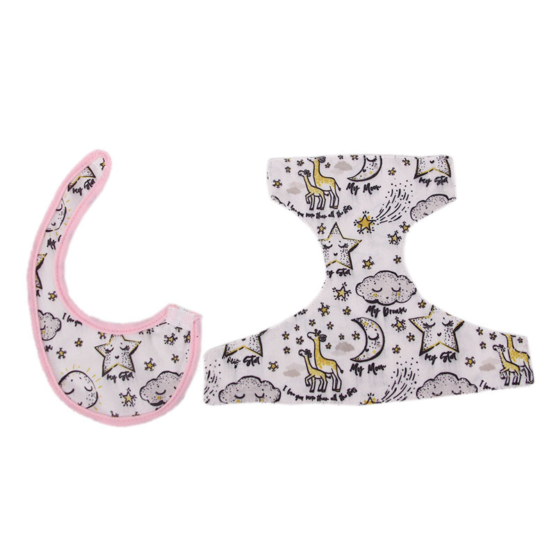 Nuevo Conjunto de Ropa Interior para Muñeca Americana de 18 Pulgadas (43 cm), Ropa Interior para Muñeca Xiafu, Toalla de Saliva, Venta al por Mayor