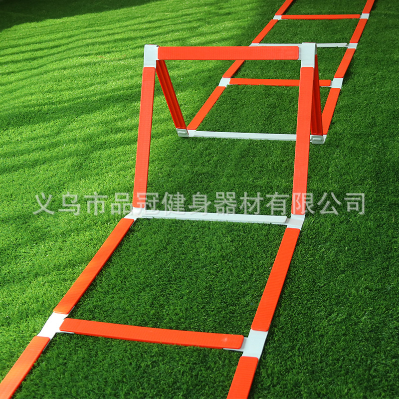 Escalera de agilidad de entrenamiento de fútbol escalera de entrenamiento de agilidad fija escalera de entrenamiento de ritmo escalera de salto gran cantidad descuento