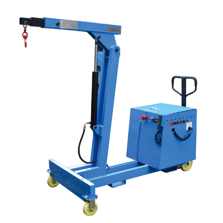 【保质供应】优客力半电动平衡重式单臂模具小吊机|模具小吊车